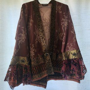 Silk Lee Anderson Couture Dress Jacket